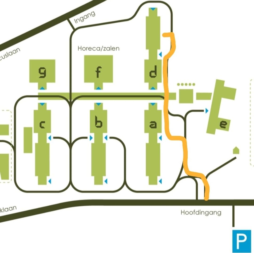 Plattegrond De Biotoop Kerklaan 30D Haren – route naar Mama& studio